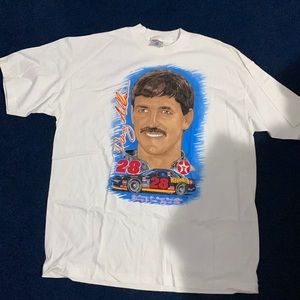 Vintage new Souvenir tee with picture of Davey Allison